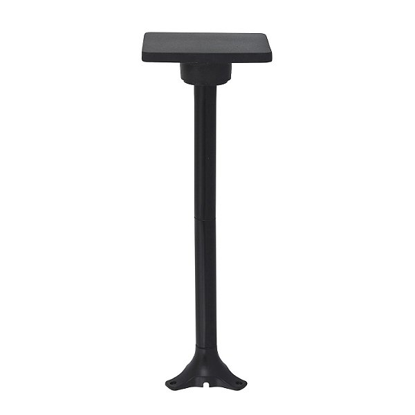 Poste Balizador Quadrado LED 12W 3000K IP65 Bivolt Preto Gaya 3113