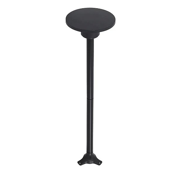 Poste Balizador Eclipse LED 12W 3000K Preto IP65 Gaya 3147