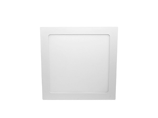 Painel LED Lux 18W 6500K Embutir 22x22cm Branco Taschibra