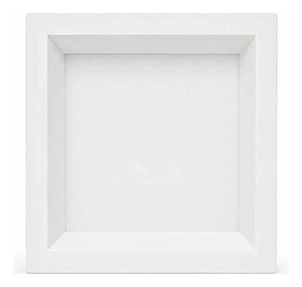 Painel LED Recuado 24W 3000K 29,5x29,5cm Branco Embuled 61429