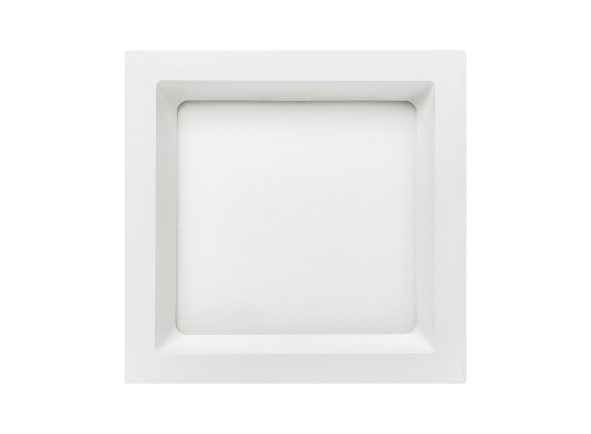 Plafon de Embutir Recuado Deep 12W 3000K 16x16cm Branco STH8902BR/30