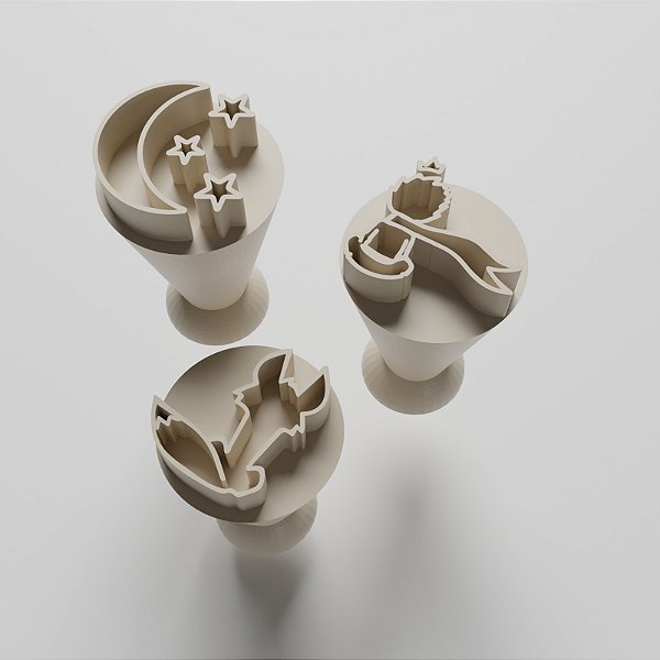 Kit com 03 Carimbos para docinhos/brigadeiro - Pequeno Príncipe 1