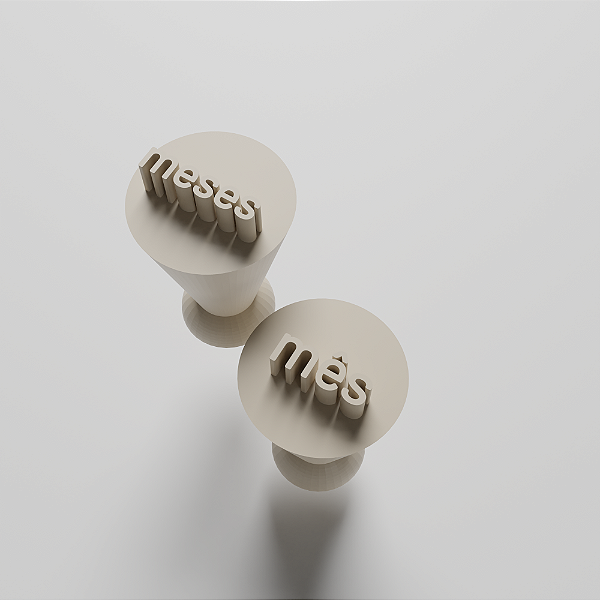 CARIMBOS PARA DOCINHOS/BRIGADEIRO - MES/MESES