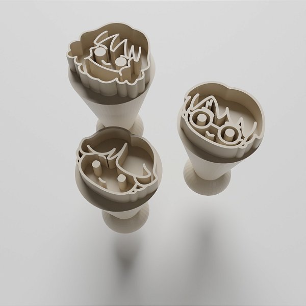 Kit com 03 Carimbos para docinhos/brigadeiro - Harry Potter Baby 1