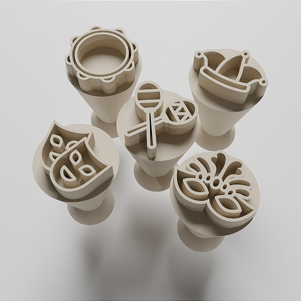 Kit Carimbo para doces/brigadeiro - Carnaval