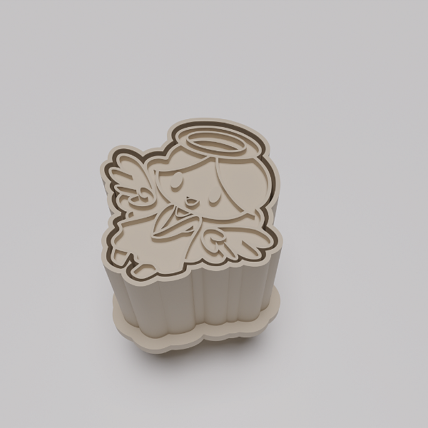 Ejetor e modelador de docinhos/brigadeiro - Anjinho