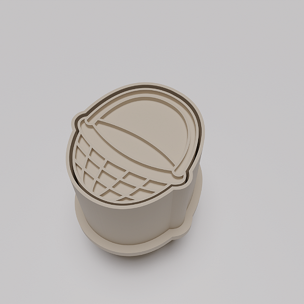 Ejetor e modelador de docinhos/brigadeiro - Cestinha