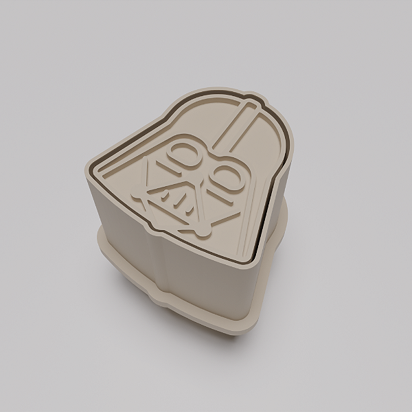 Ejetor e modelador de docinhos/brigadeiro - Star Wars Darth Vader