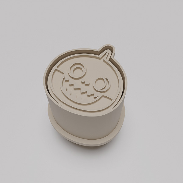 Ejetor e modelador de docinhos/brigadeiro - Baby Shark