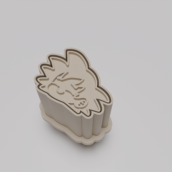 Ejetor e modelador de docinhos/brigadeiro - Goku Dragon Ball