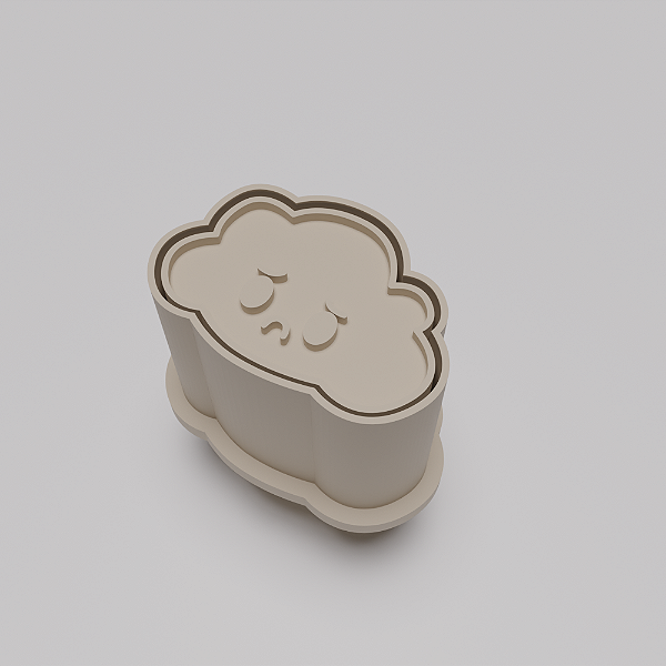 Ejetor e modelador de docinhos/brigadeiro - Nuvem Triste