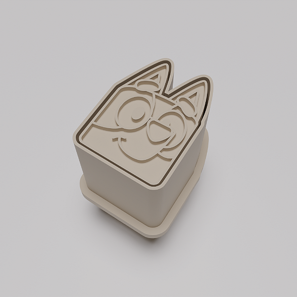 Ejetor e modelador de docinhos/brigadeiro - Bluey