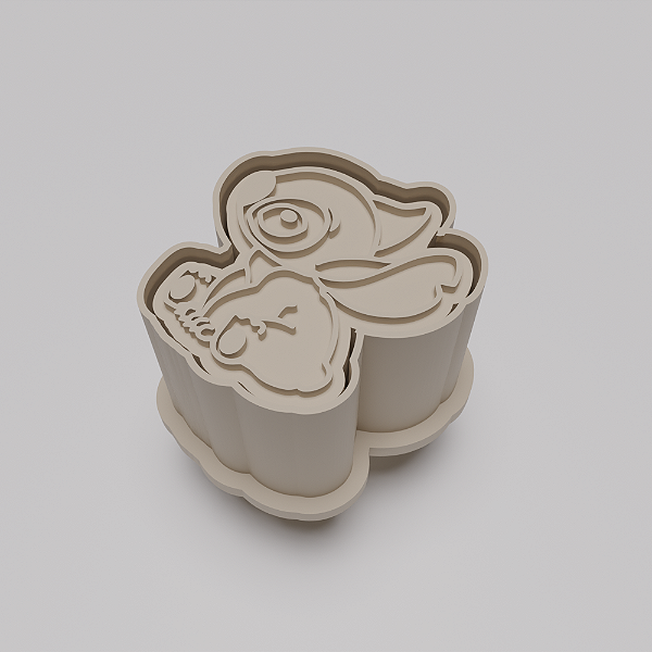 Ejetor e modelador de docinhos/brigadeiro - Stitch