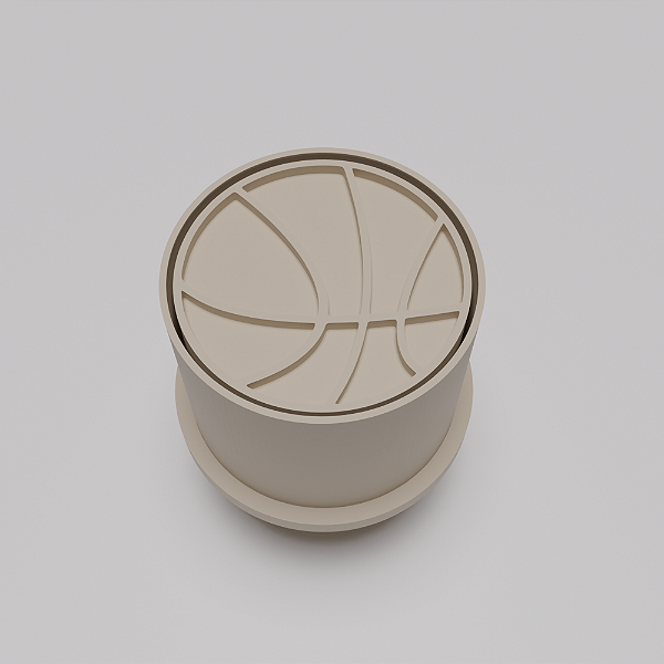 Ejetor e modelador de docinhos/brigadeiro - Bola de Basquete
