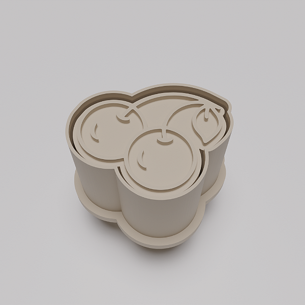 Ejetor e modelador de docinhos/brigadeiro - Cereja