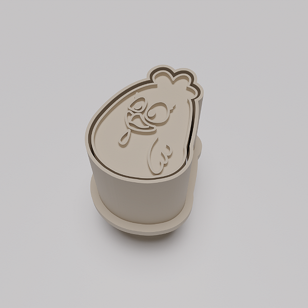 Ejetor e modelador de docinhos/brigadeiro - Galinha Pintadinha