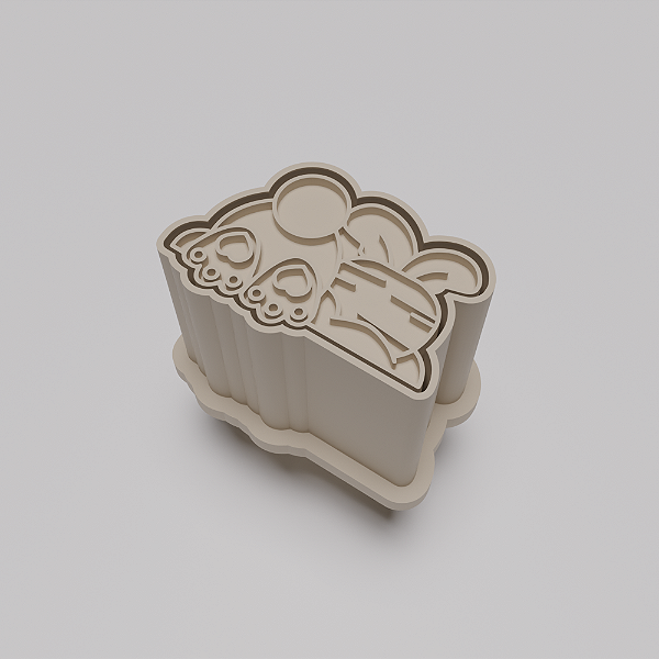 Ejetor e modelador de docinhos/brigadeiro - Coelho na Terra