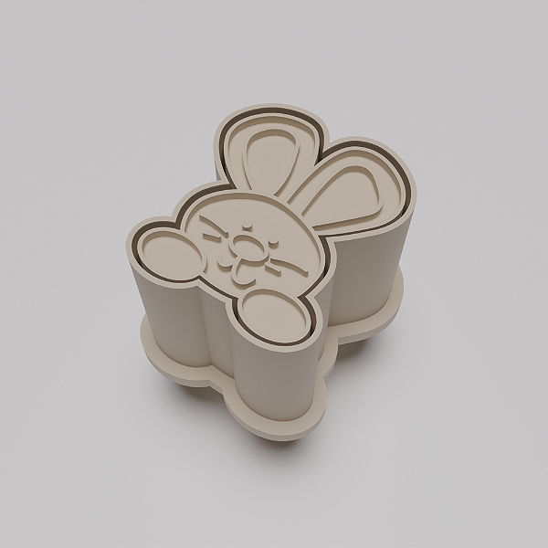 Ejetor e modelador de docinhos/brigadeiro - Coelho Orelhudo