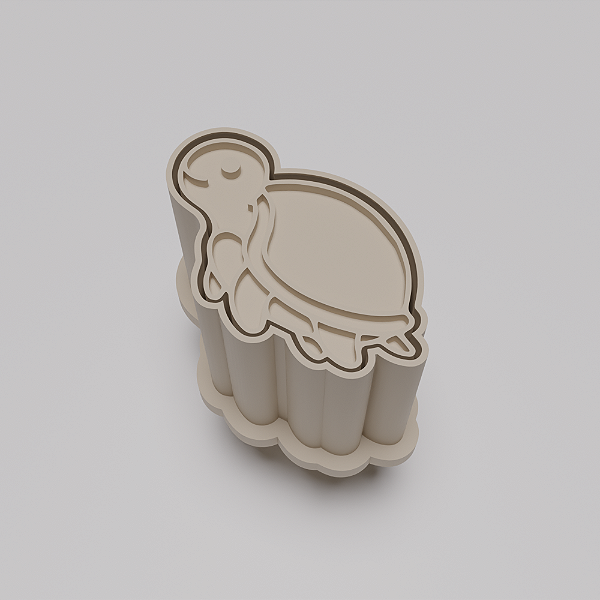 Ejetor e modelador de docinhos/brigadeiro - Tartaruga