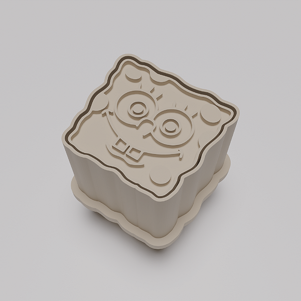 Ejetor e modelador de docinhos/brigadeiro - Bob Esponja