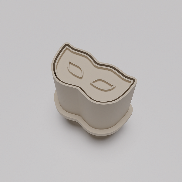 Ejetor e modelador de docinhos/brigadeiro - Mascara de Carnaval