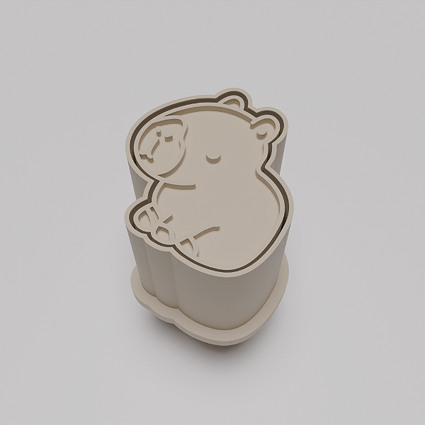 Ejetor e modelador de docinhos/brigadeiro - Capivara