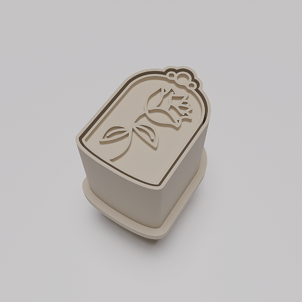 Ejetor e modelador de docinhos/brigadeiro - Rosa Bela e a Fera