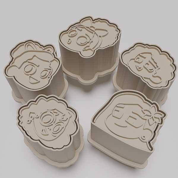 Ejetor e modelador de docinhos/brigadeiro - Encanto