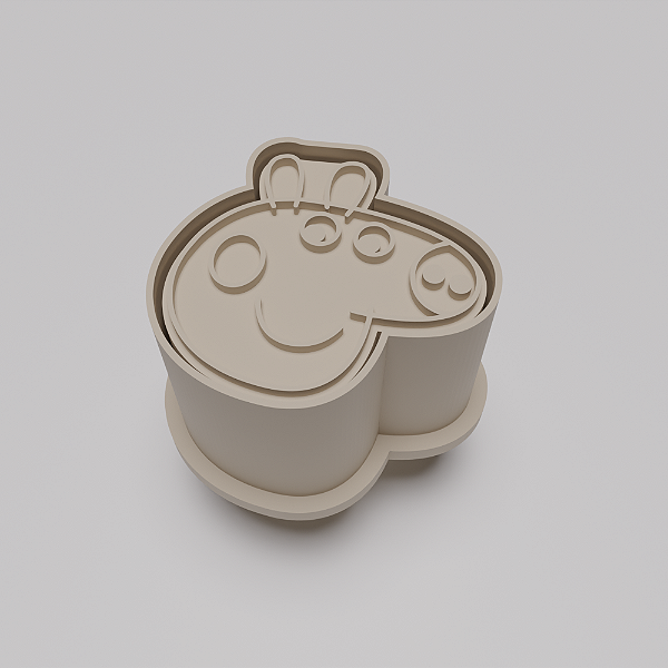 Ejetor e modelador de docinhos/brigadeiro - Peppa Pig