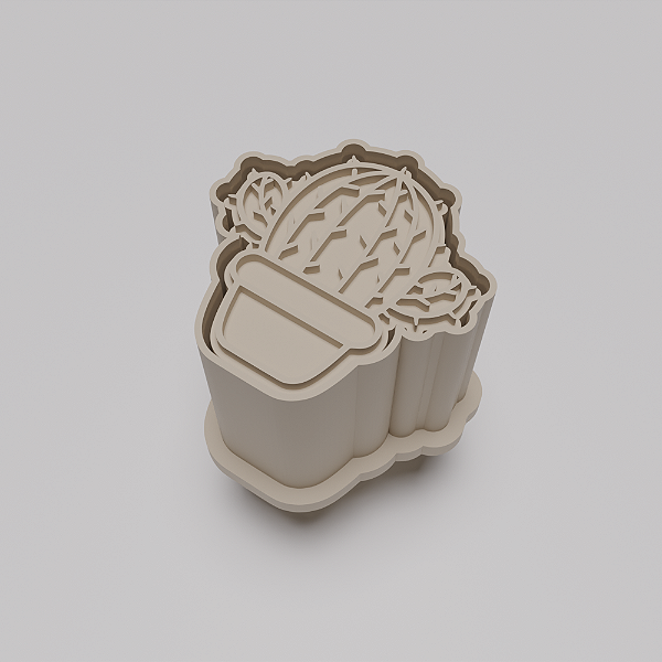 Ejetor e modelador de docinhos/brigadeiro - Cacto