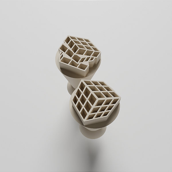 Kit com 02 Carimbos docinhos/brigadeiro - Cubo Mágico