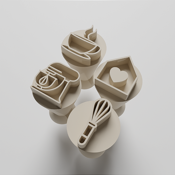 Carimbos para docinhos/brigadeiro - Confeiteira