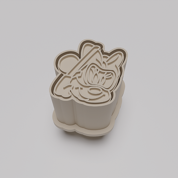 Ejetor e modelador de docinhos/brigadeiro - Minnie Mergulhadora