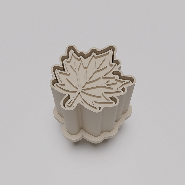 Ejetor e modelador de docinhos/brigadeiro - Folha de Outono