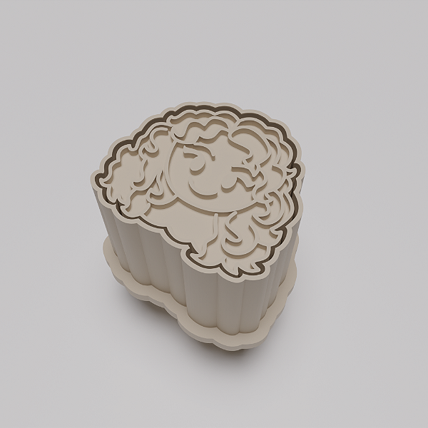 Ejetor e modelador de docinhos/brigadeiro - Merida Valente Princesas 2