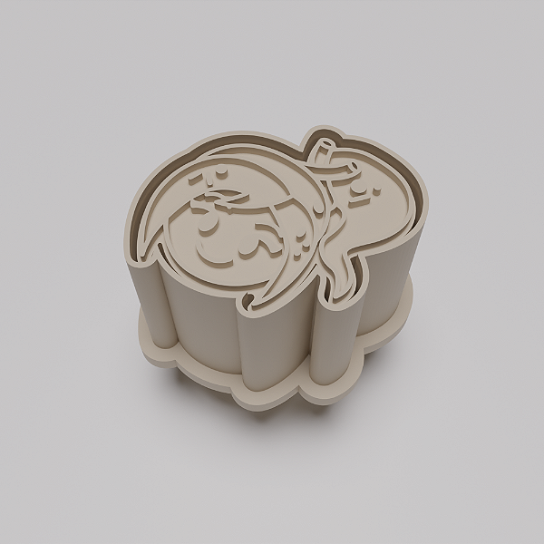 Ejetor e modelador de docinhos/brigadeiro - Vanellope Princesas 2