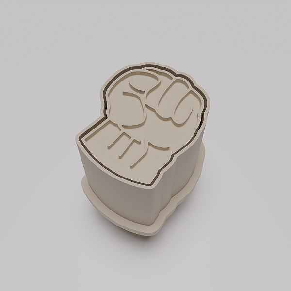 Ejetor e modelador de docinhos/brigadeiro - Mão Hulk