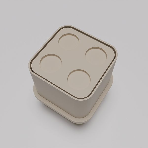 Ejetor e modelador de docinhos/brigadeiro - Peça Lego