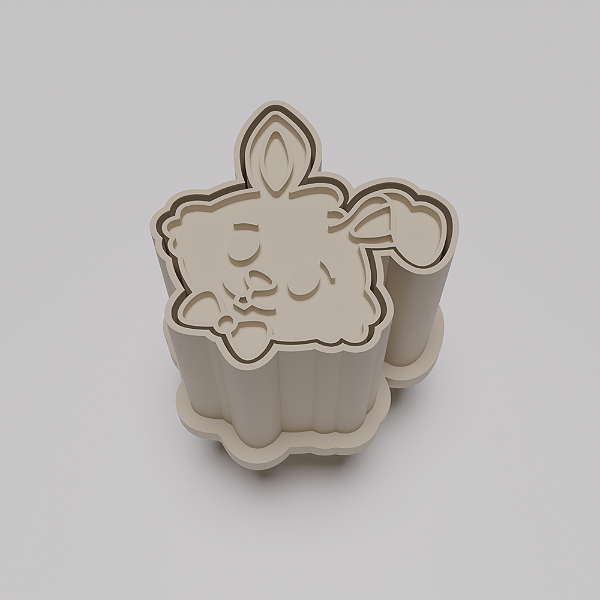 Ejetor e modelador de docinhos/brigadeiro - Sr Coelho Alice no Pais das Maravilhas