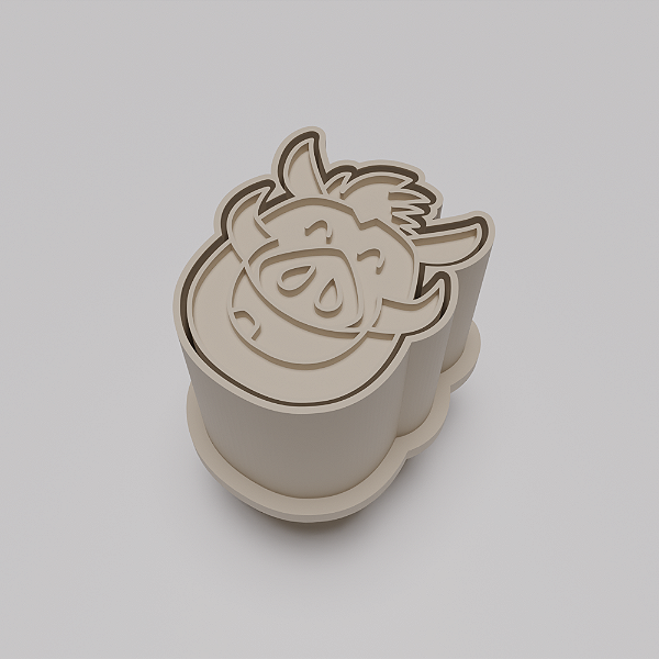 Ejetor e modelador de docinhos/brigadeiro - Pumba Rei Leão