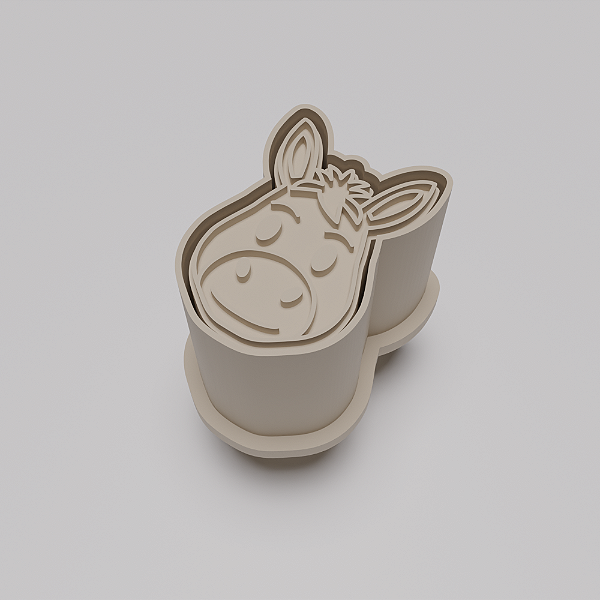 Ejetor e modelador de docinhos/brigadeiro - Burro Shrek