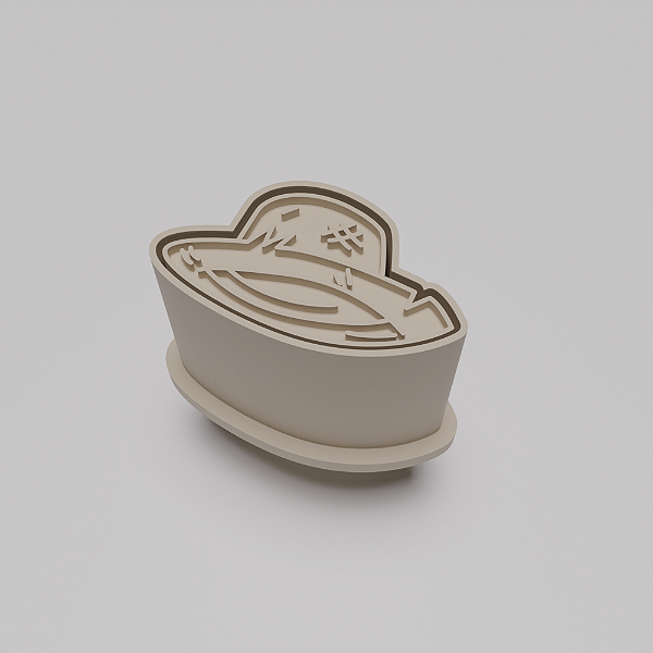 Ejetor e modelador de docinhos/brigadeiro - Chapéu Festa Junina