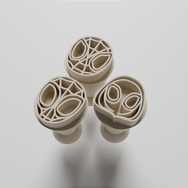 Kit com 03 Carimbos para docinhos/brigadeiro - Spidey