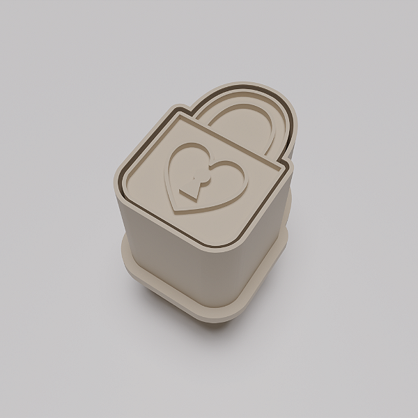 Ejetor e modelador de docinhos/brigadeiro - Cadeado