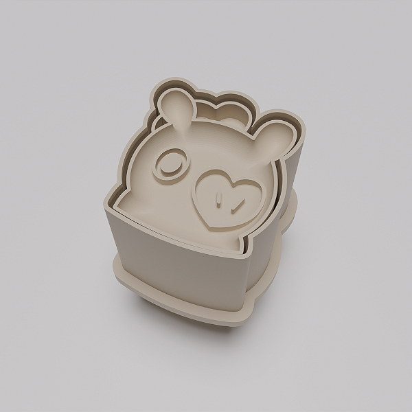 Ejetor e modelador de docinhos/brigadeiro - K-Pop BTS Mang (J-Hope)