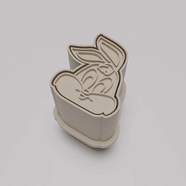 Ejetor e modelador de docinhos/brigadeiro - Baby Looney Tunes Pernalonga