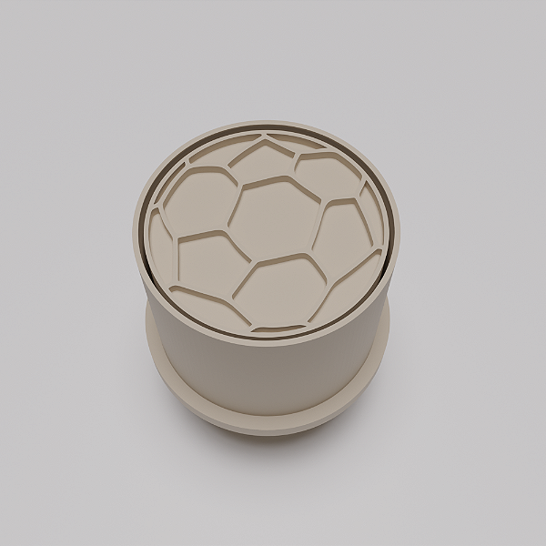 Ejetor e modelador de docinhos/brigadeiro - Bola de Futebol