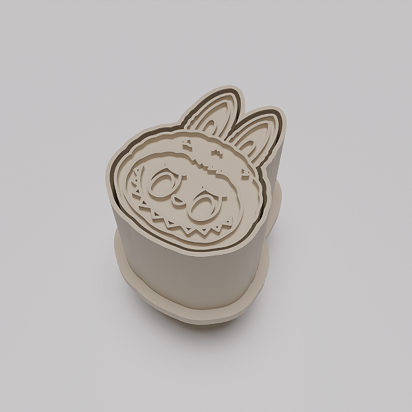 Ejetor e modelador de docinhos/brigadeiro - Labubu