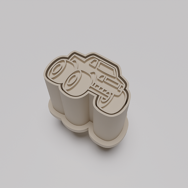 Ejetor e modelador de docinhos/brigadeiro - Monster Truck 2