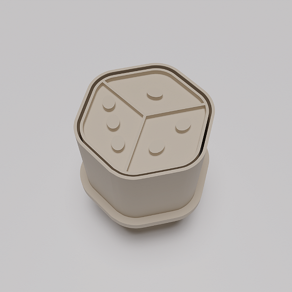 Ejetor e modelador de docinhos/brigadeiro - Dado